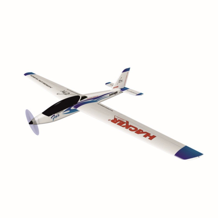 HACKER FOX ARF MODRÁ ELEKTRO 2,0 m foil covered | RCsvet