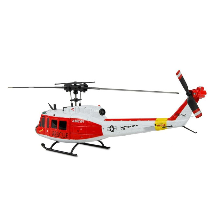 UH-1 NÁMORNÝ BEZKEFLOVÝ VRTUĽNÍK CP, 6-KANÁLOVÝ 6G/3D RTF | RCsvet
