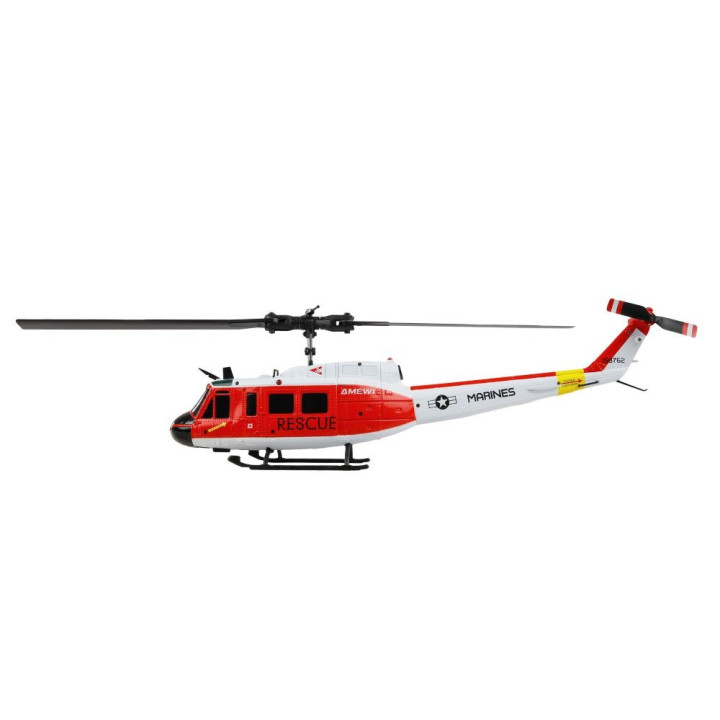 UH-1 NÁMORNÝ BEZKEFLOVÝ VRTUĽNÍK CP, 6-KANÁLOVÝ 6G/3D RTF | RCsvet