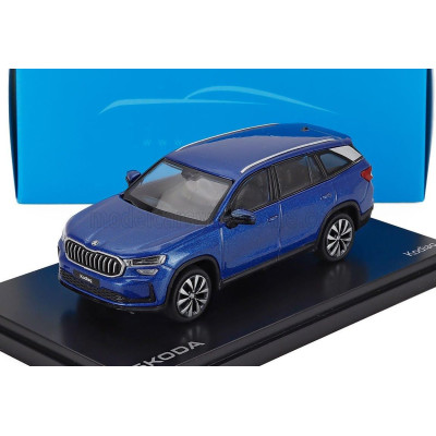 ABREX ŠKODA KODIAQ II 2023 - BLUE RACE MET 1/43