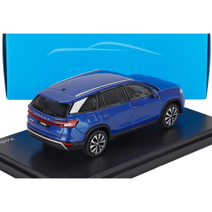 ABREX ŠKODA KODIAQ II 2023 - BLUE RACE MET 1/43