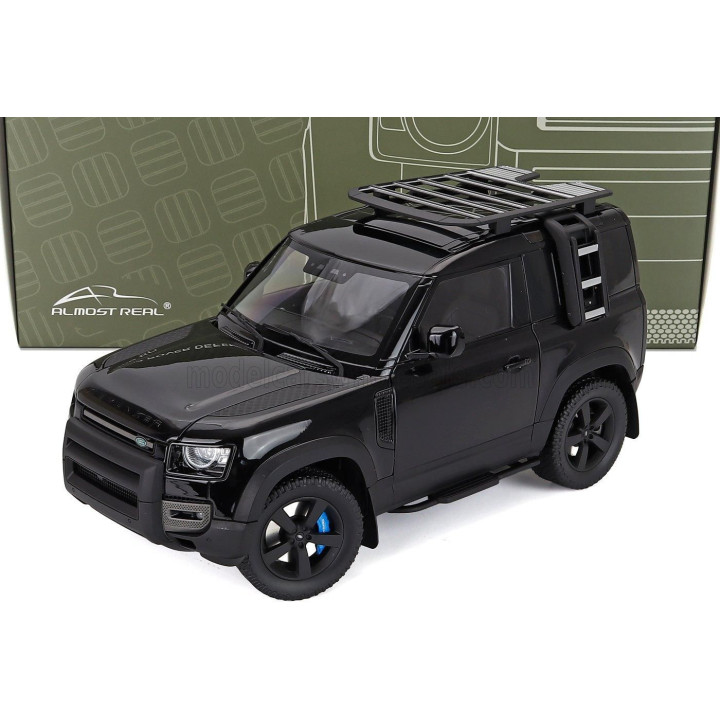 ALMOST REAL LAND ROVER NEW DEFENDER 90 2020 - BLACK 1/18