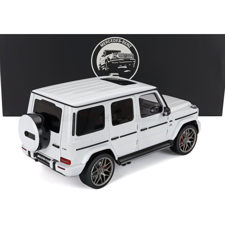 ALMOST REAL MERCEDES BENZ G-CLASS G63 AMG (W463) V8 BITURBO EDITION 55 2022 - WHITE 1/18