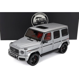 ALMOST REAL MERCEDES BENZ G-CLASS G63 AMG (W463) V8 BITURBO 2019 - SILVER 1/18