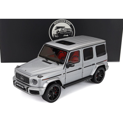 ALMOST REAL MERCEDES BENZ G-CLASS G63 AMG (W463) V8 BITURBO 2019 - SILVER 1/18