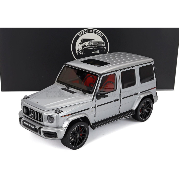 ALMOST REAL MERCEDES BENZ G-CLASS G63 AMG (W463) V8 BITURBO 2019 - SILVER 1/18