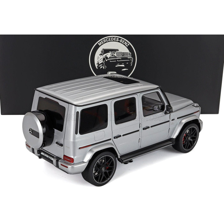 ALMOST REAL MERCEDES BENZ G-CLASS G63 AMG (W463) V8 BITURBO 2019 - SILVER 1/18