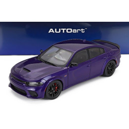 AUTOART DODGE CHARGER SCAT PACK WIDEBODY COUPE 2023 - PURPLE 1/18