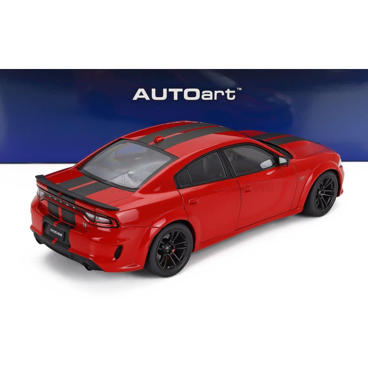 AUTOART DODGE CHARGER SCAT PACK WIDEBODY COUPE 2023 - TOR RED 1/18