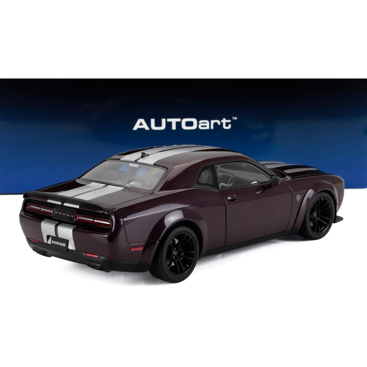 AUTOART DODGE CHALLENGER SRT JAILBREAK COUPE 2022 - PURPLE 1/18