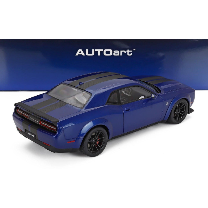AUTOART DODGE CHALLENGER SRT JAILBREAK COUPE 2022 - BLUE 1/18