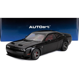 AUTOART DODGE CHALLENGER SRT SUPER STOCK COUPE 2023 - BLACK 1/18