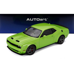 AUTOART DODGE CHALLENGER SRT SUPER STOCK COUPE 2023 - GREEN 1/18