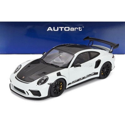 AUTOART PORSCHE 911 991-2 GT3 RS COUPE WEISSACH PACKAGE 2017 - WHITE 1/18