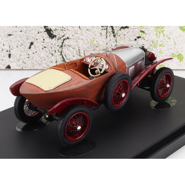 AUTOCULT AMILCAR CGS 3 SKIFF FRANCE 1925 - SILVER RED 1/43