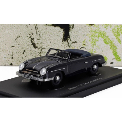 AUTOCULT VOLKSWAGEN SPORT CABRIOLET OPEN GERMANY 1949 - BLACK 1/43