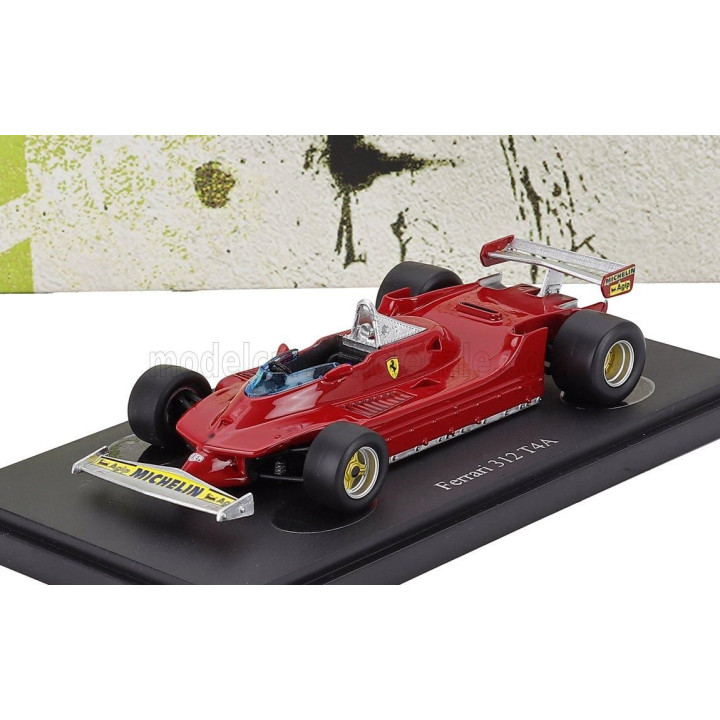 AUTOCULT FERRARI F1  312T4 N 0 ITALY 1979 - RED 1/43
