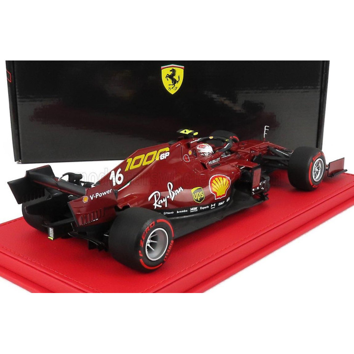 BBR MODELS FERRARI F1  SF1000 TEAM SCUDERIA FERRARI N 16 8th TOSCANA GP MUGELLO 1000th GP FERRARI F1 2020 CHARLES LECLERC - CON 