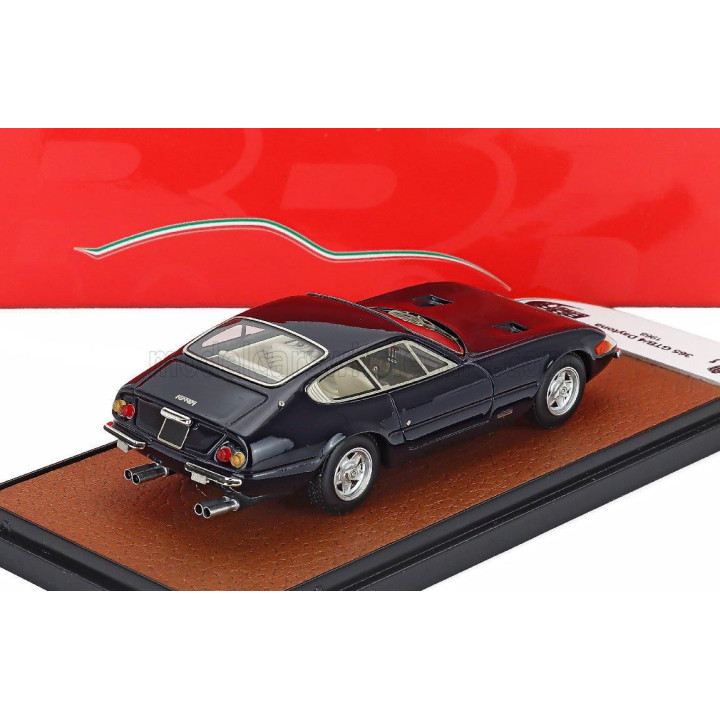 BBR MODELS FERRARI 365 GTB/4 DAYTONA 1970 - BLU POZZI - BLUE 1/43