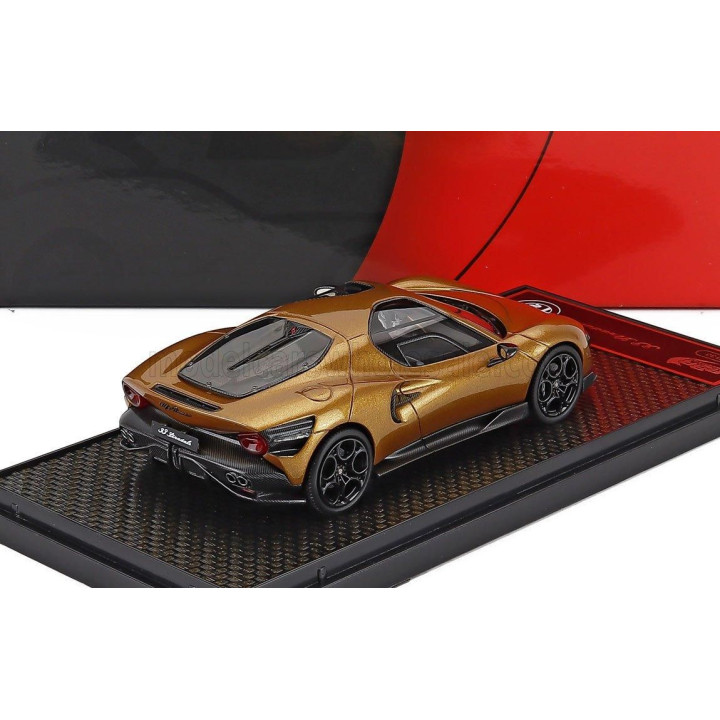 BBR MODELS ALFA ROMEO 33 STRADALE 2025 - GIALLO OCRA - OCHRE 1/43