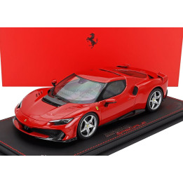 BBR MODELS FERRARI 296 SPECIALE 2025 - CON VETRINA - WITH SHOWCASE - ROSSO CORSA - RED 1/18