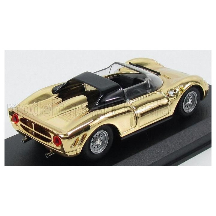 BEST MODEL FERRARI 330 P2 1965 - GOLD PLATED 24 KT 1/43