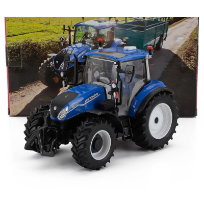 BRITAINS NEW HOLLAND T5.120 TRACTOR 2018 - BLUE BLACK 1/32