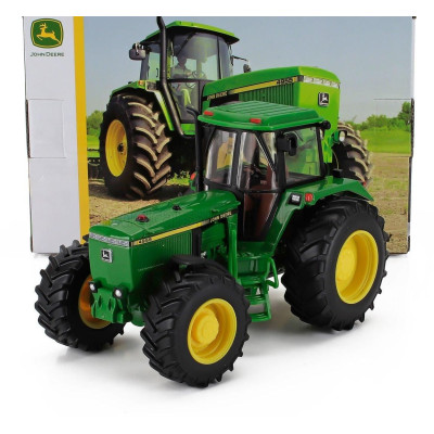 BRITAINS JOHN DEERE 4955 TRACTOR 1978 - GREEN YELLOW 1/32