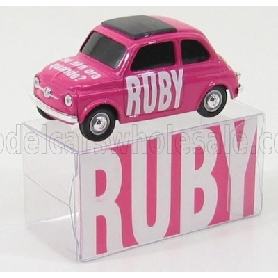 BRUMM FIAT 500 RUBY - SE NON ORA QUANDO? - PINK 1/43