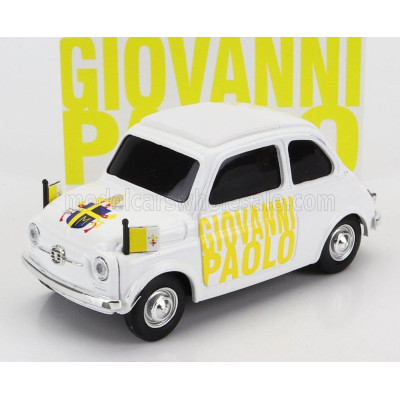 BRUMM FIAT 500 PAPA GIOVANNI PAOLO II - BEATO LUI - WHITE 1/43
