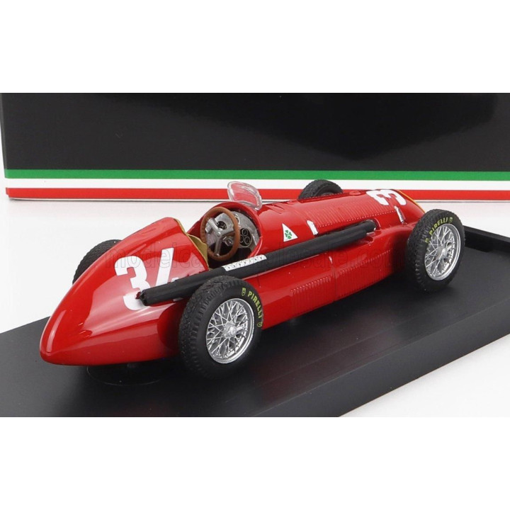 BRUMM ALFA ROMEO F1  158 N 34 WINNER MONACO GP 1950 JUAN MANUEL FANGIO - RED 1/43