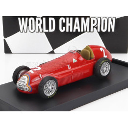 BRUMM ALFA ROMEO F1  159 N 2 WORLD CHAMPION BELGIUM GP JUAN MANUEL FANGIO 1951 - RED 1/43