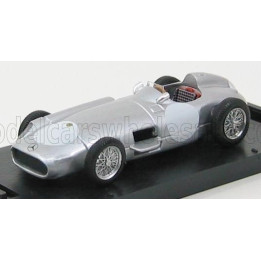 BRUMM MERCEDES BENZ F1 W196 CELEBRATION 1955 - UNTERTURKHEIM STUTTGART - - SILVER 1/43