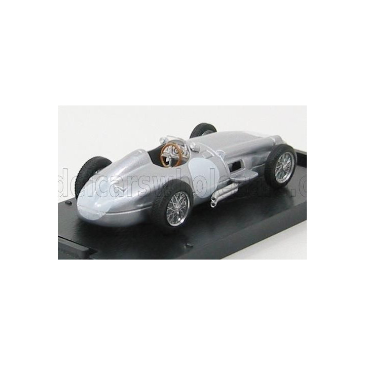 BRUMM MERCEDES BENZ F1 W196 CELEBRATION 1955 - UNTERTURKHEIM STUTTGART - - SILVER 1/43