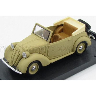 BRUMM FIAT 508C 1100 CABRIOLET COLONIALE 1937-39 - SAND 1/43