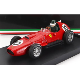 BRUMM FERRARI F1  801 N 10 3rd BRITISH GP 1957 M.HAWTHORN - WITH DRIVER FIGURE - RED 1/43