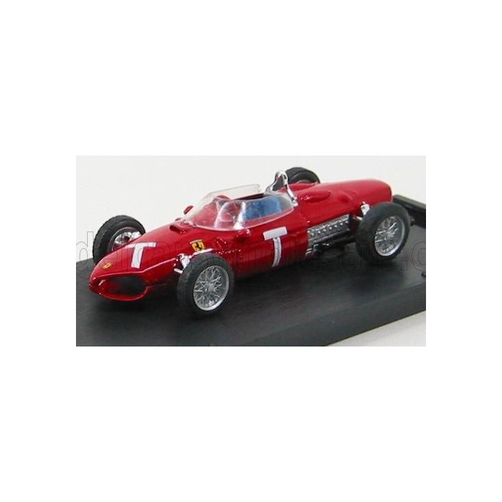 BRUMM FERRARI F1  156 N00 MULETTO TEST CAR 1965 - RED 1/43