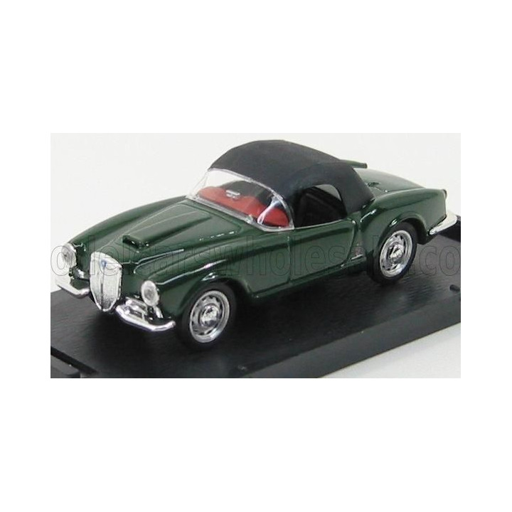 BRUMM LANCIA AURELIA B24 SPIDER CLOSED AMERICA 1956 - DARK GREEN 1/43