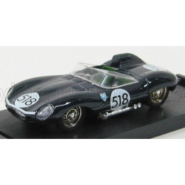 BRUMM JAGUAR D-TYPE N 518 MILLE MIGLIA 1957 - BLUE 1/43