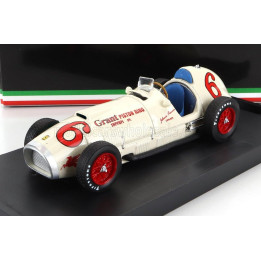 BRUMM FERRARI F1  375 INDY N 6 INDIANAPOLIS 500 GP 1952 JOHNNIE PARSON - WHITE 1/43