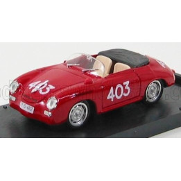 BRUMM PORSCHE 356 SPEEDSTER N 403 MILLE MIGLIA 1952 - RED 1/43