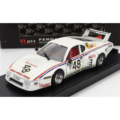 BRUMM FERRARI 512BB SCUDERIA ROSSO N 48 24h LE MANS 1981 M.SALMON - S.PHILIPS - S.EARLE - WHITE 1/43