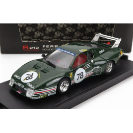 BRUMM FERRARI 512BB SCUDERIA EMKA N 78 24h LE MANS 1980 S.O'ROURKE - R.DOWN - S.PHILIPS - GREEN 1/43