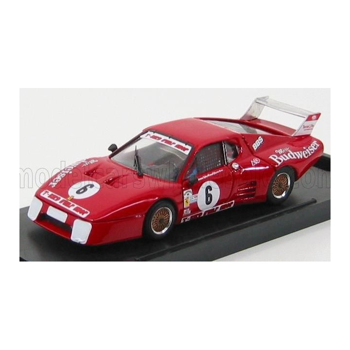 BRUMM FERRARI 512BB LM N 6 DAYTONA 1982 WOLLEK - DOEREN - LANIER (TELAIO 30559) - RED 1/43