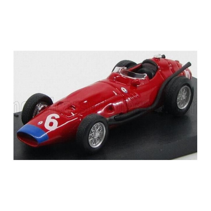 BRUMM MASERATI F1  250F 12cil N 6 GP ITALIA 1957 JEAN BEHRA - RED 1/43