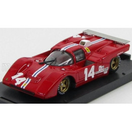 BRUMM FERRARI 512M TEAM NART N 14 6h WATKINS GLEN 1971 POSEY - BUCKNUM - RED 1/43