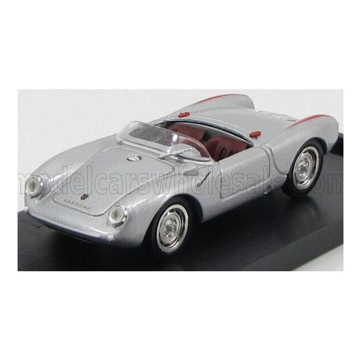 BRUMM PORSCHE 550 RS 1954 - SILVER 1/43