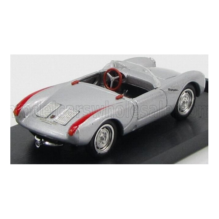 BRUMM PORSCHE 550 RS 1954 - SILVER 1/43