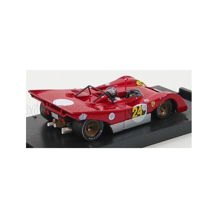 BRUMM FERRARI 312 PB N 24 1000km BUENOS AIRES 1971 IGNAZIO GIUNTI - RED 1/43