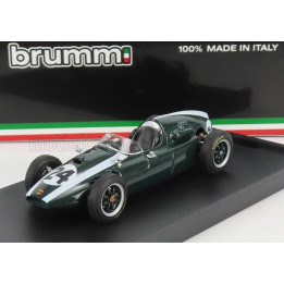 BRUMM COOPER F1 T51 CLIMAX N 24 WINNER MONACO GP JACK BRABHAM 1959 WORLD CHAMPION - GREEN WHITE 1/43